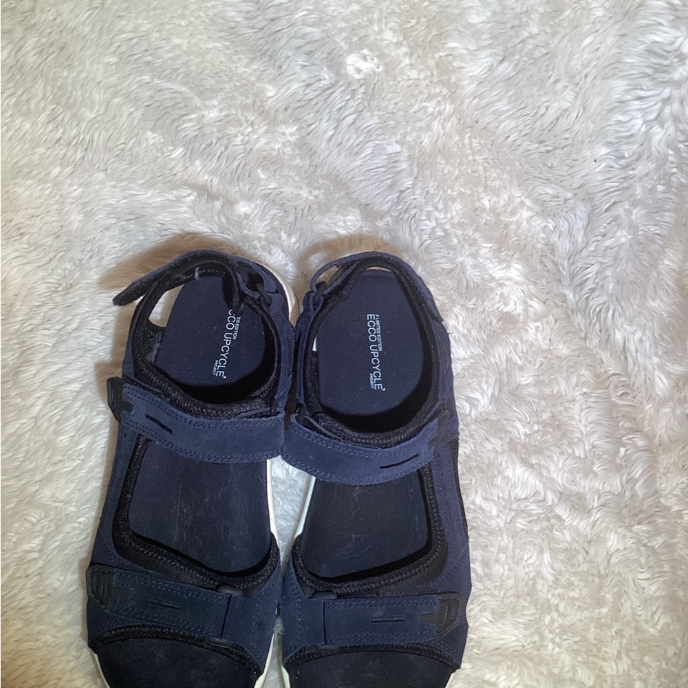 ECCO MENS OFF ROAD SANDAL UPCYCLE EDITION SANDALS SIZE 12 - Picture 4 of 7